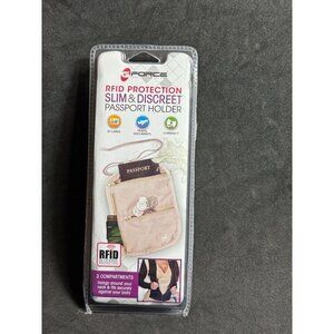 G FORCE RFID Blocking Slim & Discreet Passport Holder